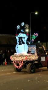 Snowman Parade Float