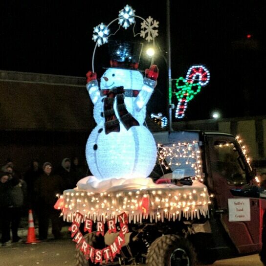 Snowman Parade Float